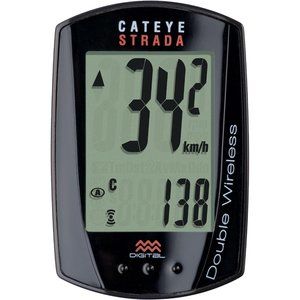 CatEye Strada Double Wireless Speed and Cadence Bicycle Computer CC-RD400DW